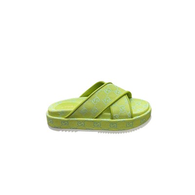 GUCCI WOMEN'S GG PLATFORM SANDAL 816798